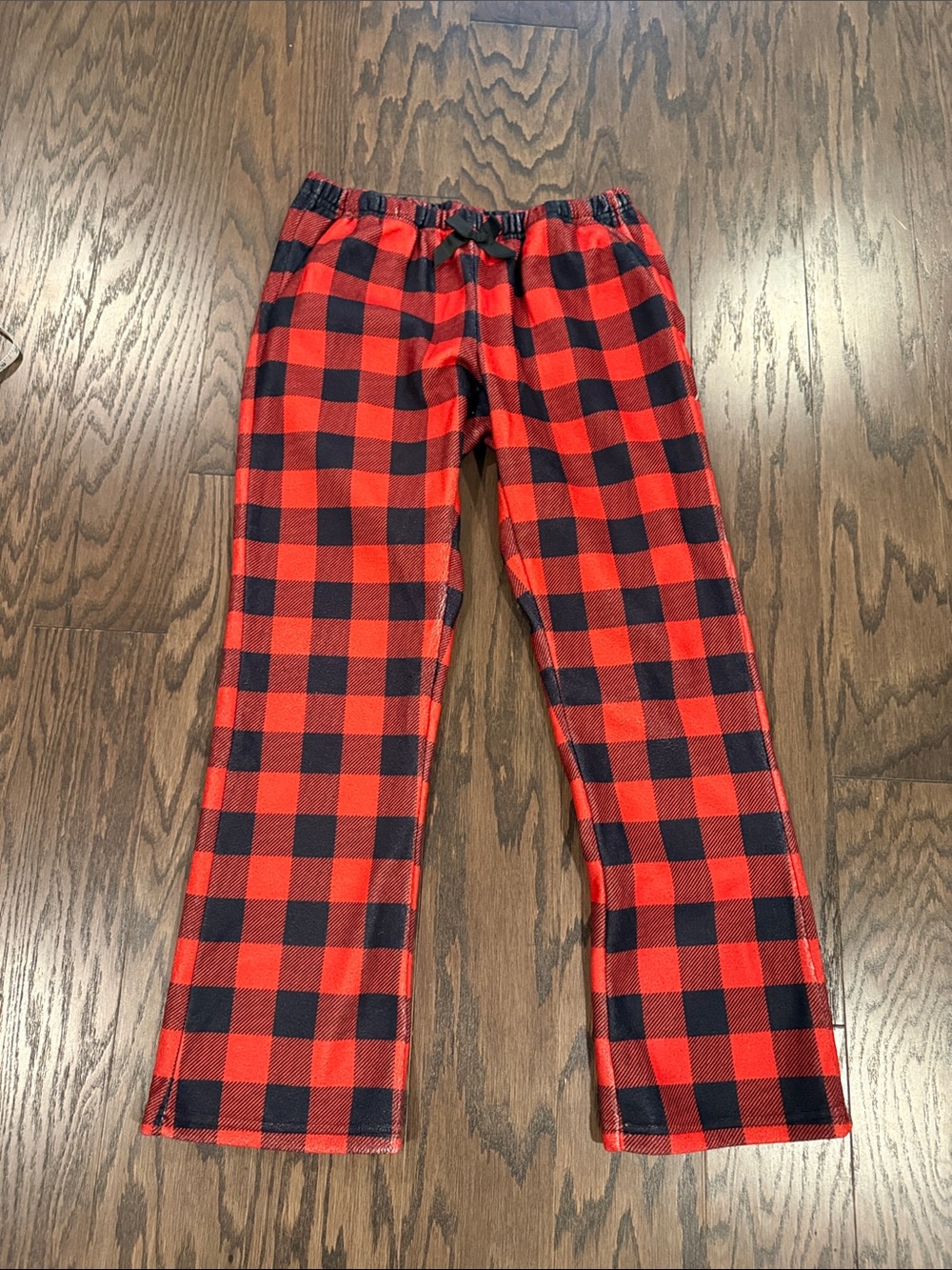 Kids Buffalo Plaid Pajama Pants in Red and Black - Cozy Sleep Bottoms